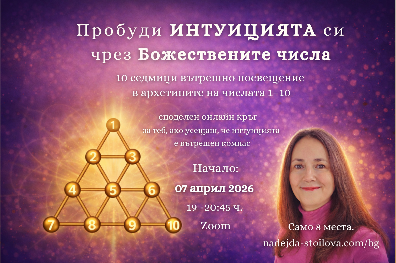 Пробуди ИНТУИЦИЯТА си<br />
чрез Божествените числа